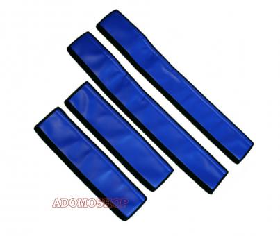 Einstiegsgriffeverkleidung für Actros   Mp4 aus Kunstleder  blau 