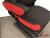 Lkw Sitzbezüge für MP5 MP4 Beifahrer klappbar, rot, 2 Armlehnen
