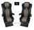 Sitzbezüge für Actros MP5 und MP4, Beifahrersitz luftgefedert schwarz-grau, Old Skool