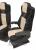 Sitzbezüge für Actros MP5 und MP4, schwarz-beige Beifahrersitz  klappbar Old Skool,