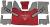Kunstlederfußmatten mit Sitzsockel für DAF XF 106 ab 07/2017 grau-rot- schattiert-glatt, großes Logo