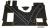 Kunstlederfußmatten Set für MP4, MP5, klappbarer Beifahrersitz, Kunstleder glatt mit extra Steppung, Sockel 8cm