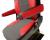 Lkw Sitzbezüge aus Kunstleder für MAN TGX, 2 Gurt rot, Old Skool
