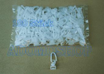 Gardinenhaken für Bettschiene von DAF XG XG+, 100 Stück