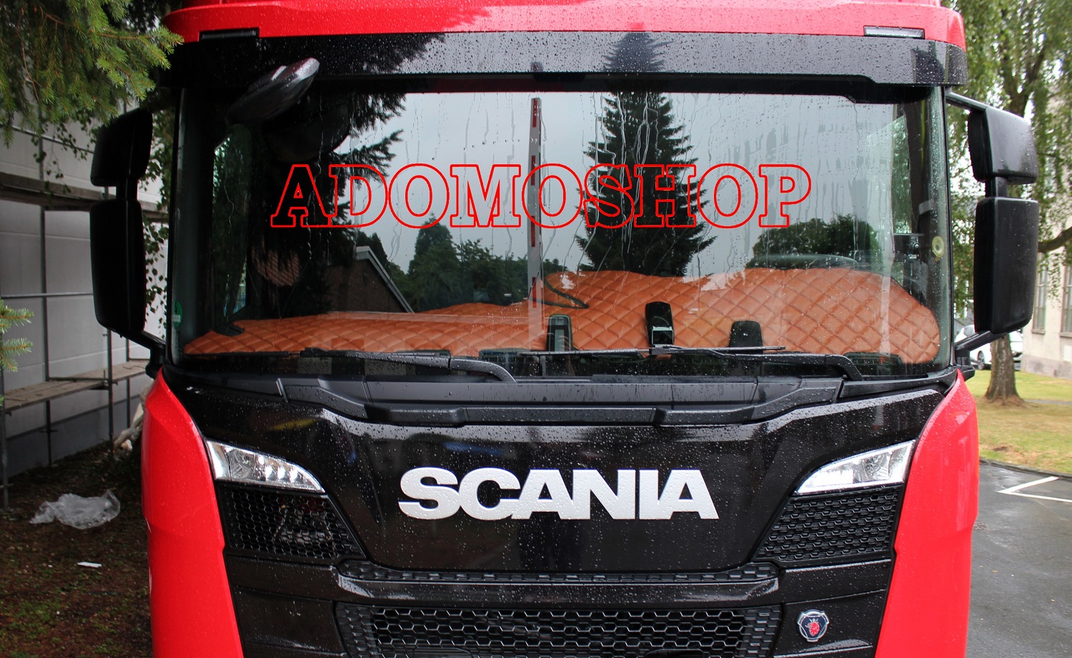 Truckdanet Edelstahl LKW Zubehör für SCANIA Serie S, Front- und